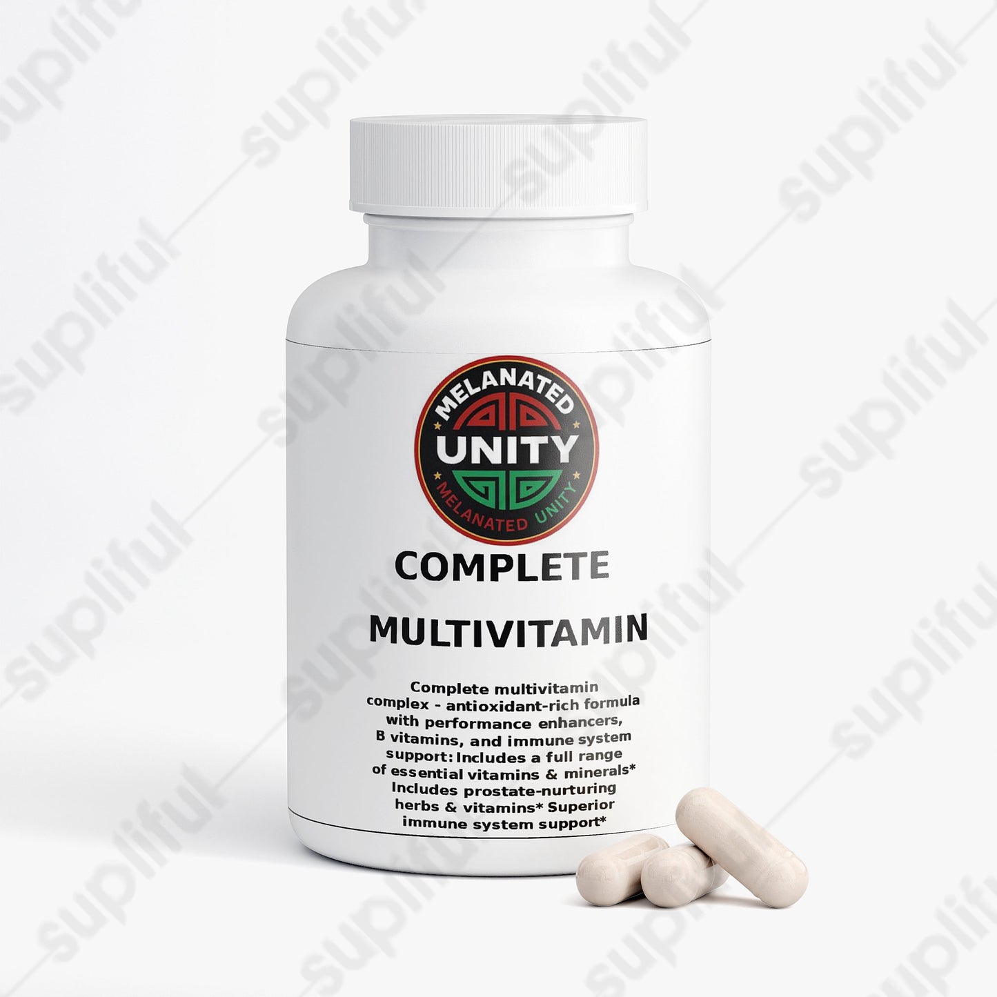 Melanin Unity Complete Multivitamin – Daily Vitamins for Melanin-Rich Health & Energy
