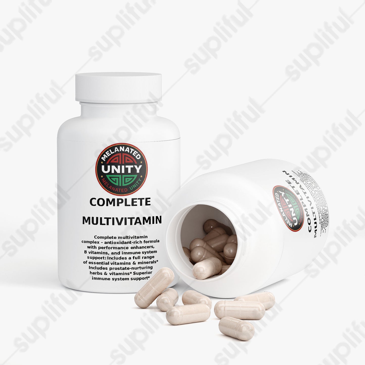 Melanin Unity Complete Multivitamin – Daily Vitamins for Melanin-Rich Health & Energy