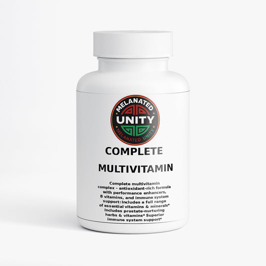 Melanin Unity Complete Multivitamin – Daily Vitamins for Melanin-Rich Health & Energy