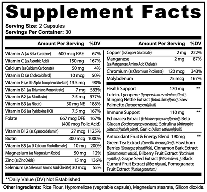 Melanin Unity Complete Multivitamin – Daily Vitamins for Melanin-Rich Health & Energy